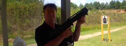 After I got yelled at by the range officer