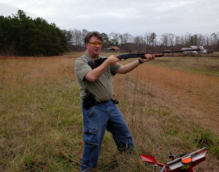 Mark is at the 40-acre property in Rock Stand
(Roanoke)
