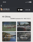 Olivia now signed up for
                                      Harvest Report