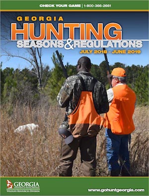 Georgia DNR hunting regulations
                            2018-2019