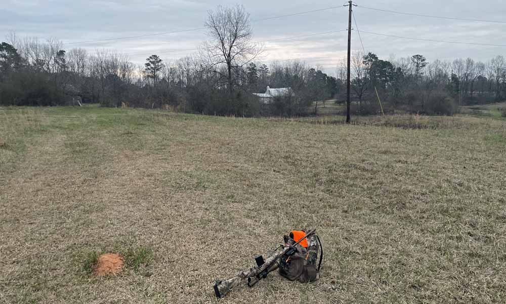 Thats'
                it for since season; I hang up my rifle and bag